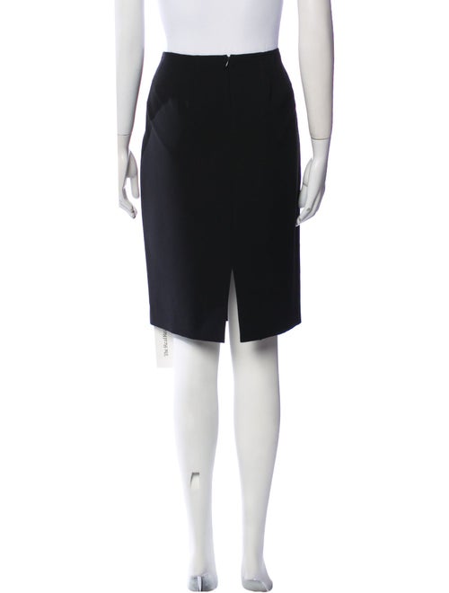 St. John Caviar Knee-Length Skirt