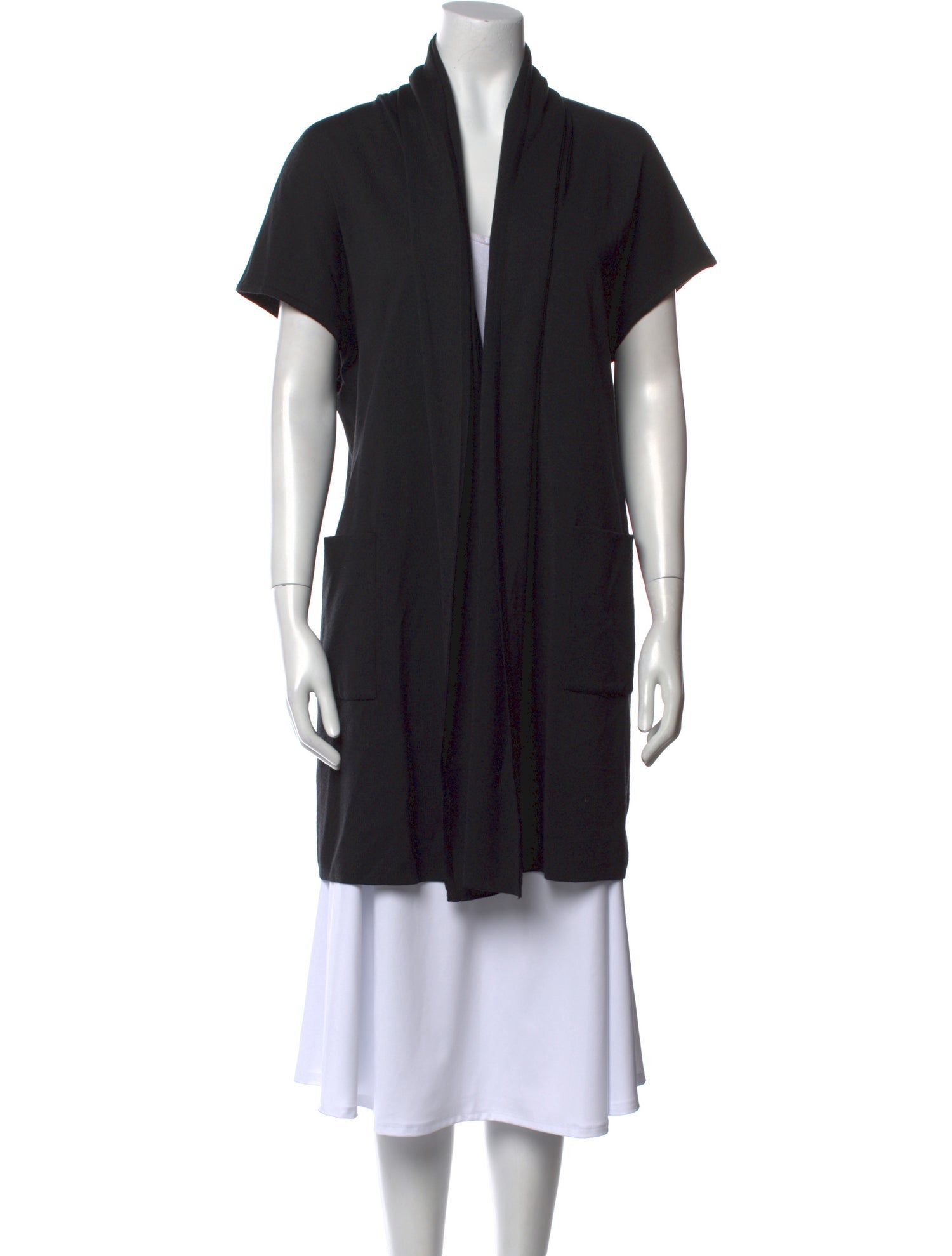 St. John Caviar V-Neck Sweater