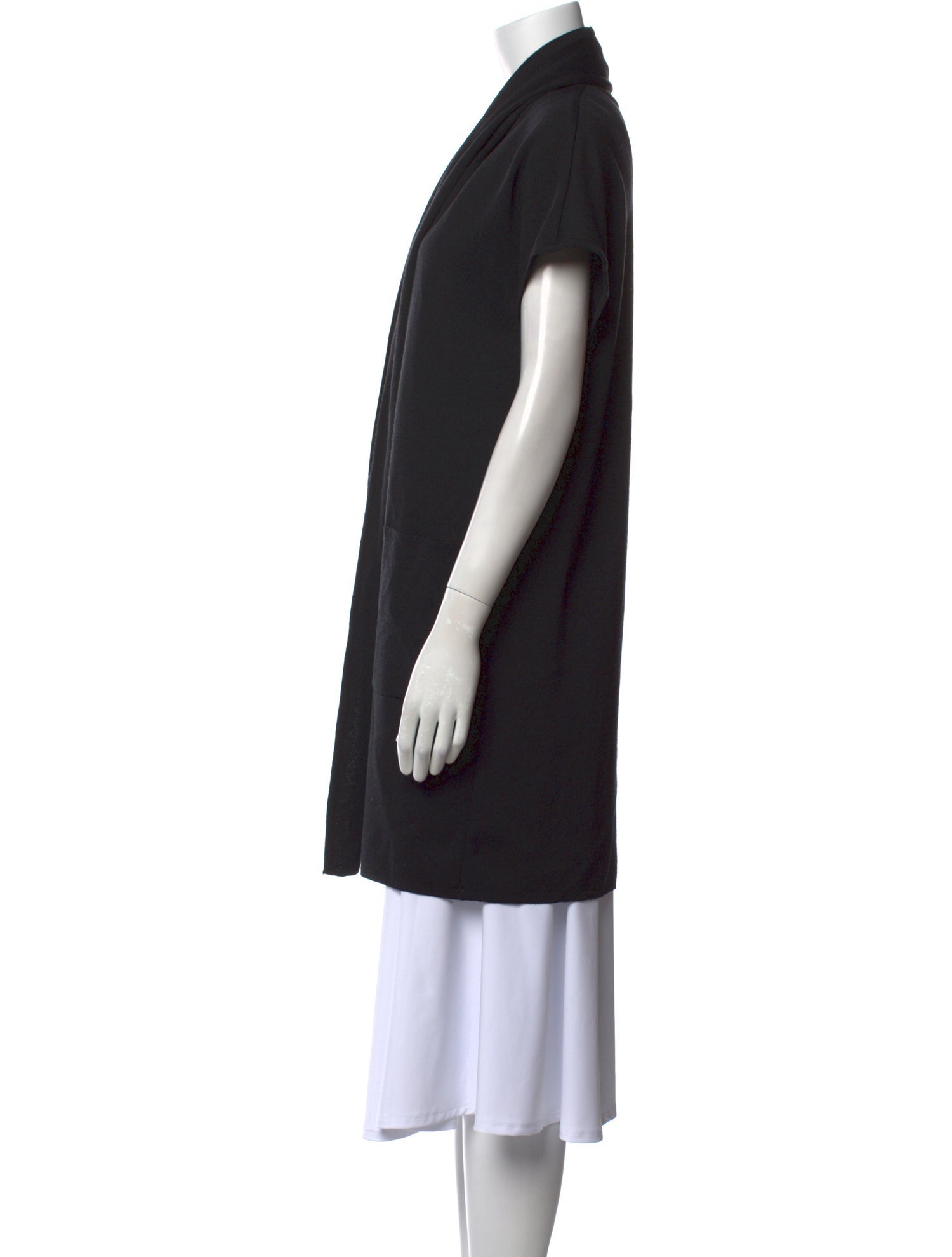 St. John Caviar V-Neck Sweater