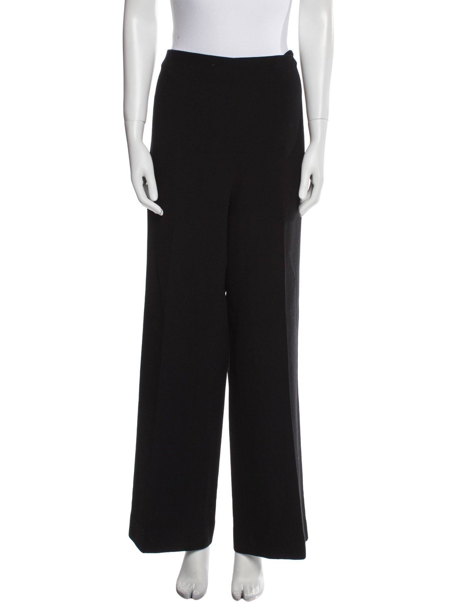 St. John Caviar Wide Leg Pants