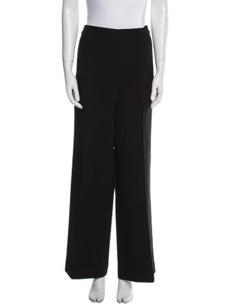 St. John Caviar Wide Leg Pants