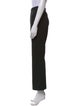 St. John Caviar Wool Wide Leg Pants