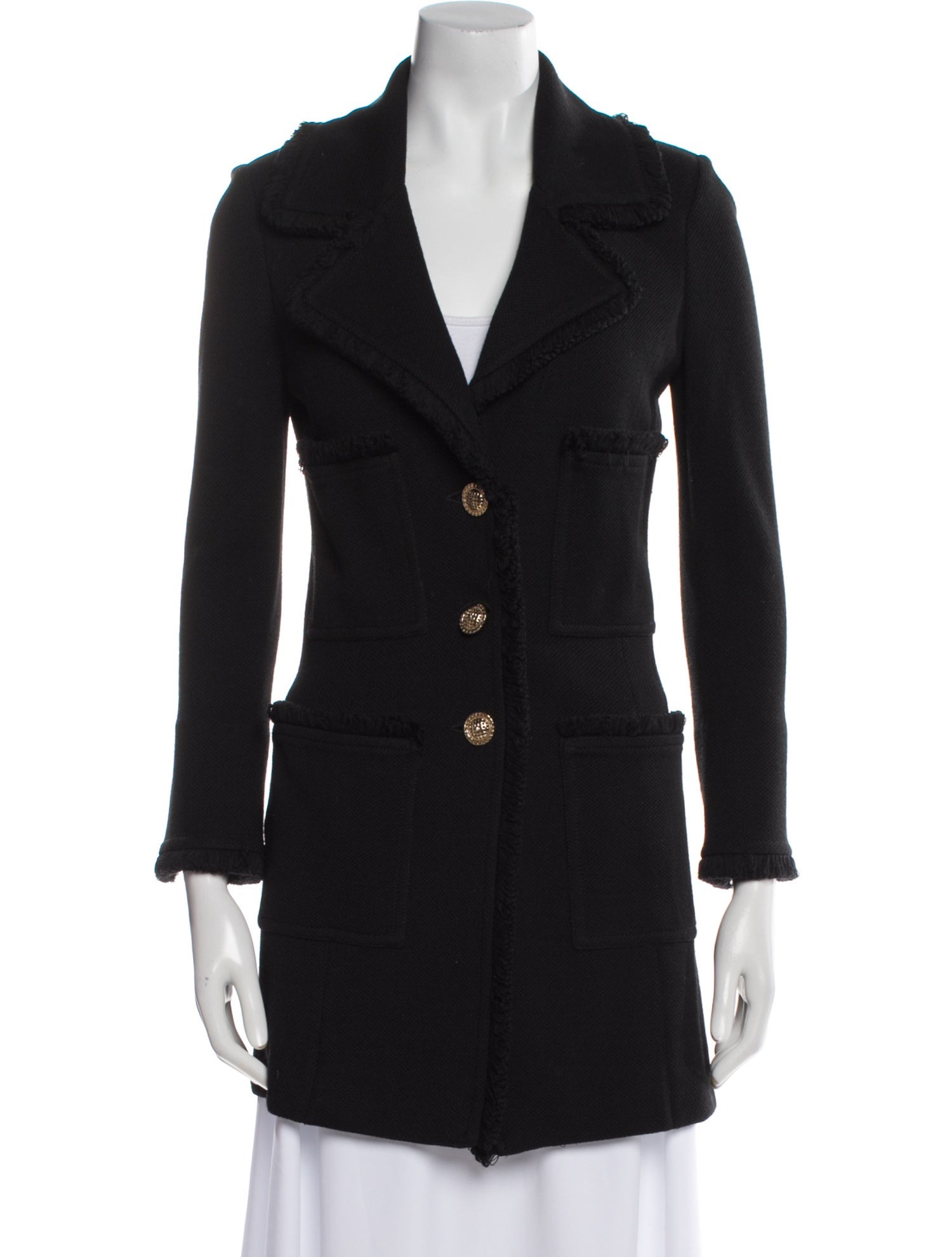 St. John Caviar Peacoat