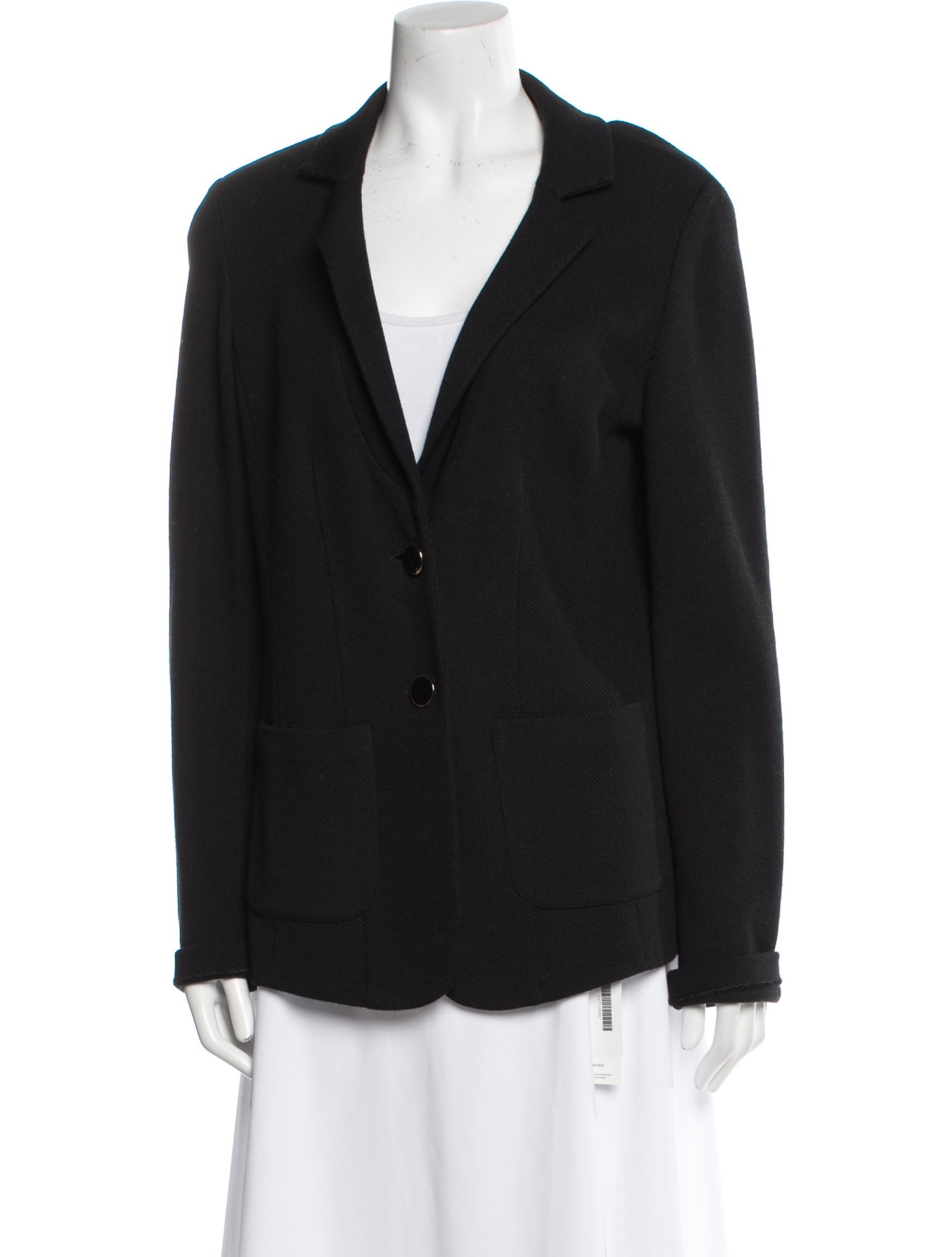 St. John Caviar Wool Blazer