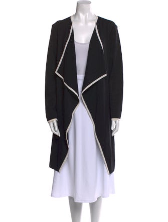 St. John Caviar Wool Colorblock Pattern Sweater