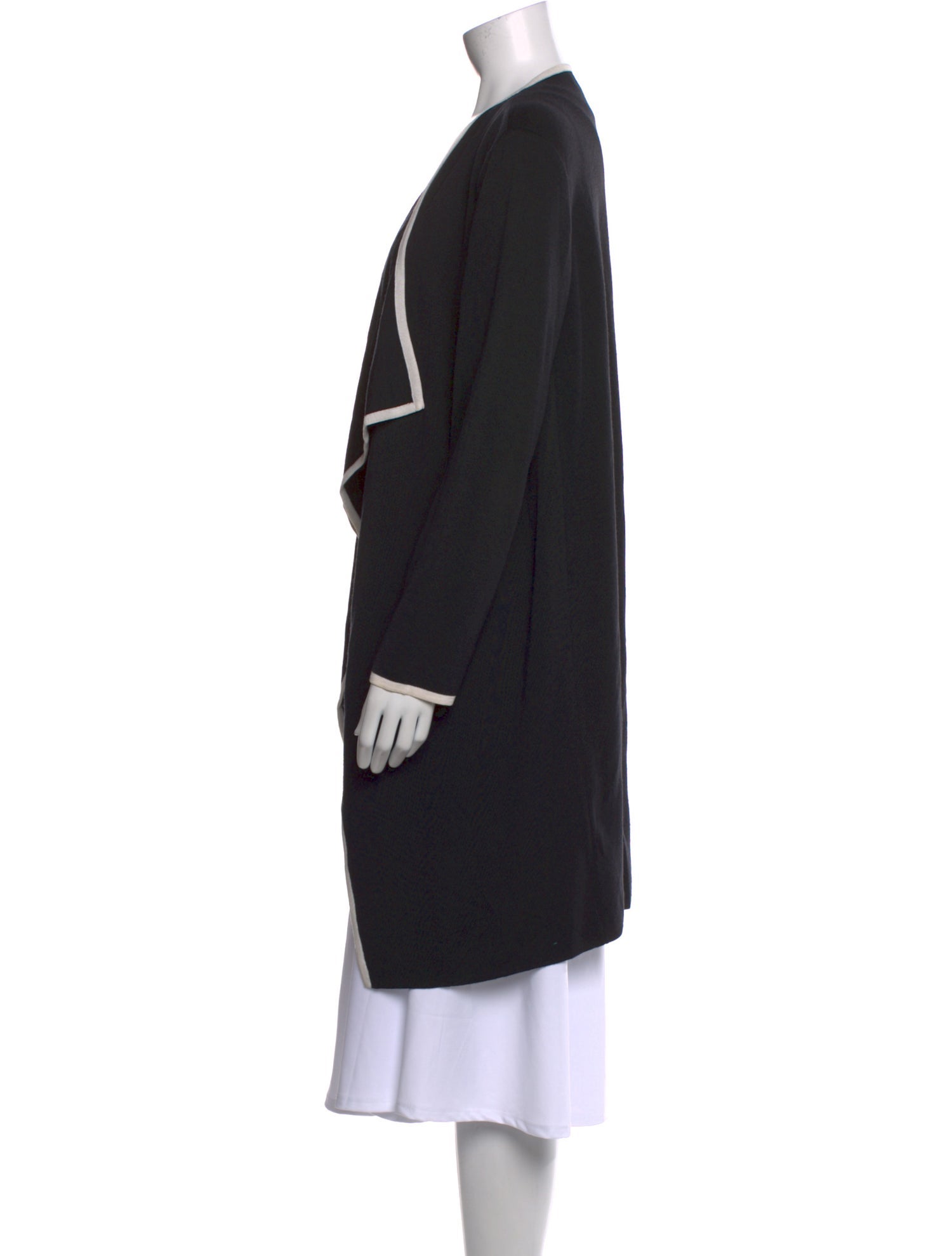 St. John Caviar Wool Colorblock Pattern Sweater