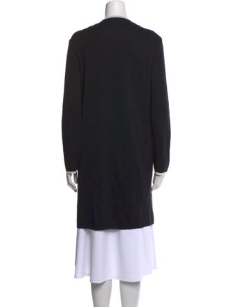 St. John Caviar Wool Colorblock Pattern Sweater