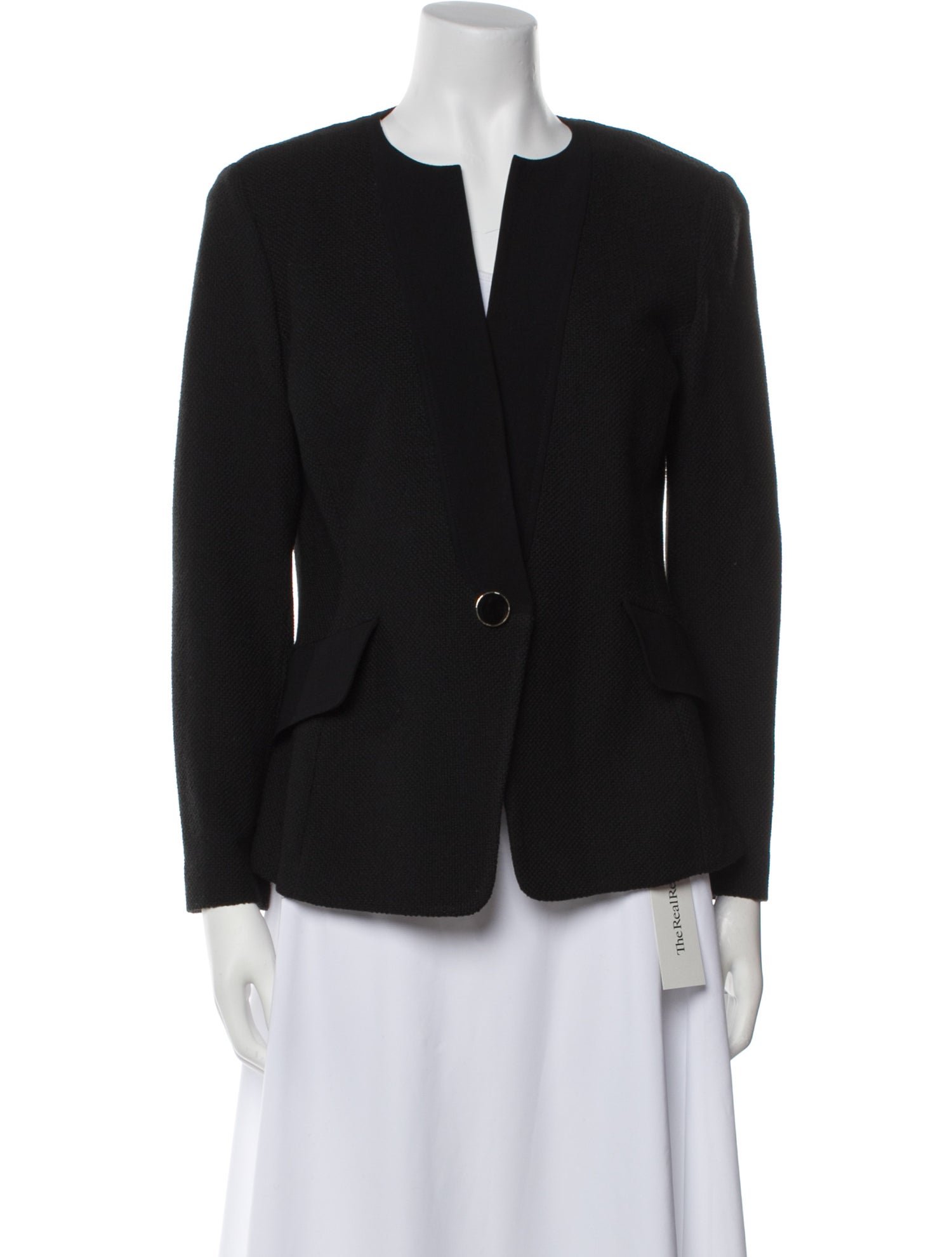 St. John Caviar Wool Jacket