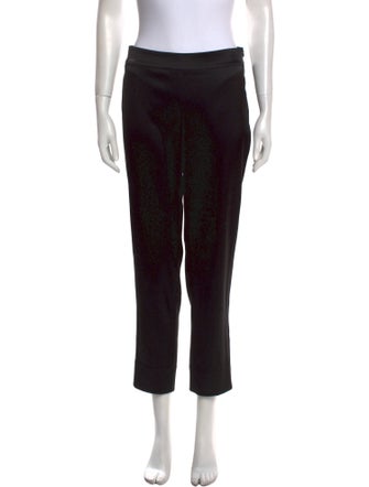 St. John Caviar Straight Leg Pants