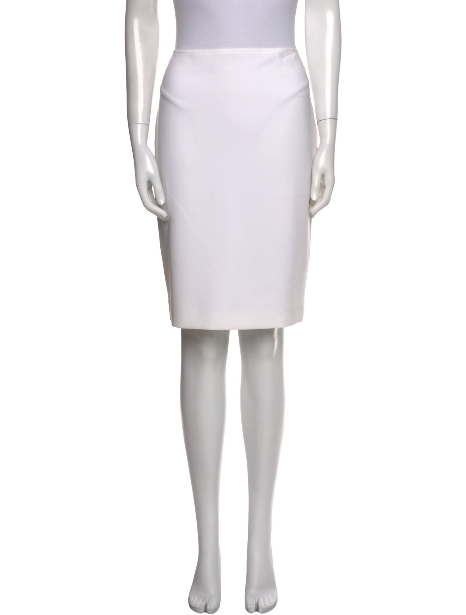 St. John Caviar Knee-Length Skirt