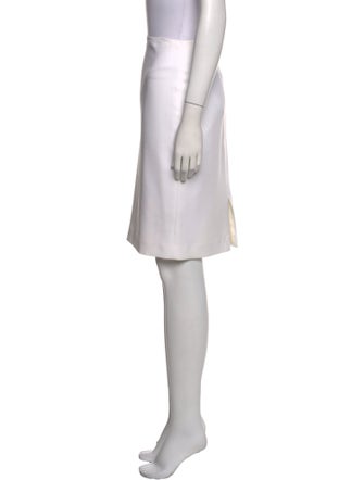 St. John Caviar Knee-Length Skirt