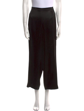 St. John Caviar Wide Leg Pants
