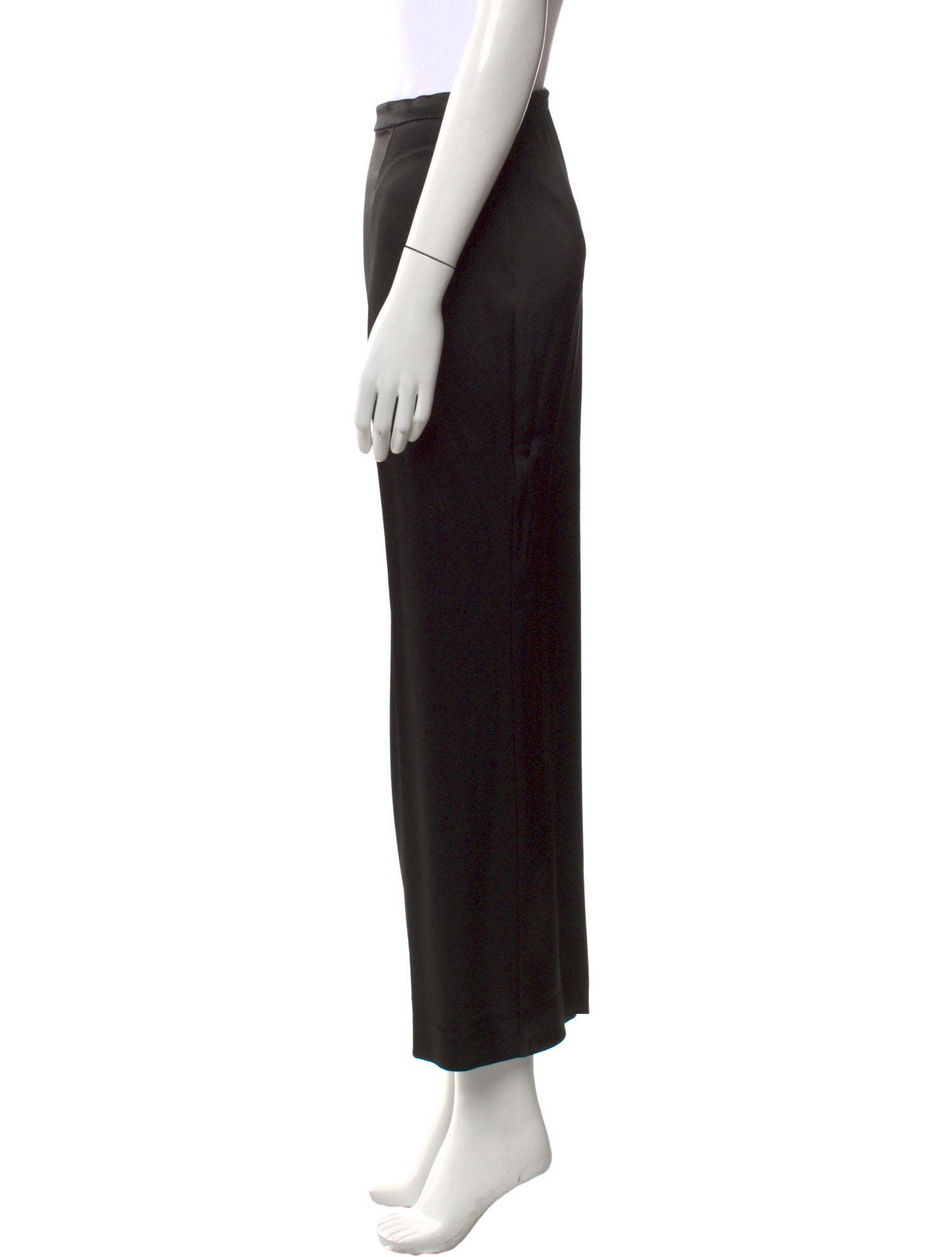 St. John Caviar Wide Leg Pants