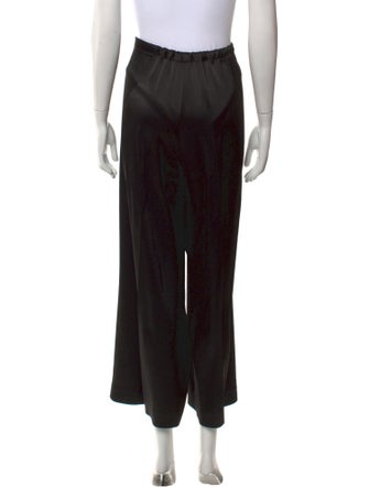 St. John Caviar Wide Leg Pants