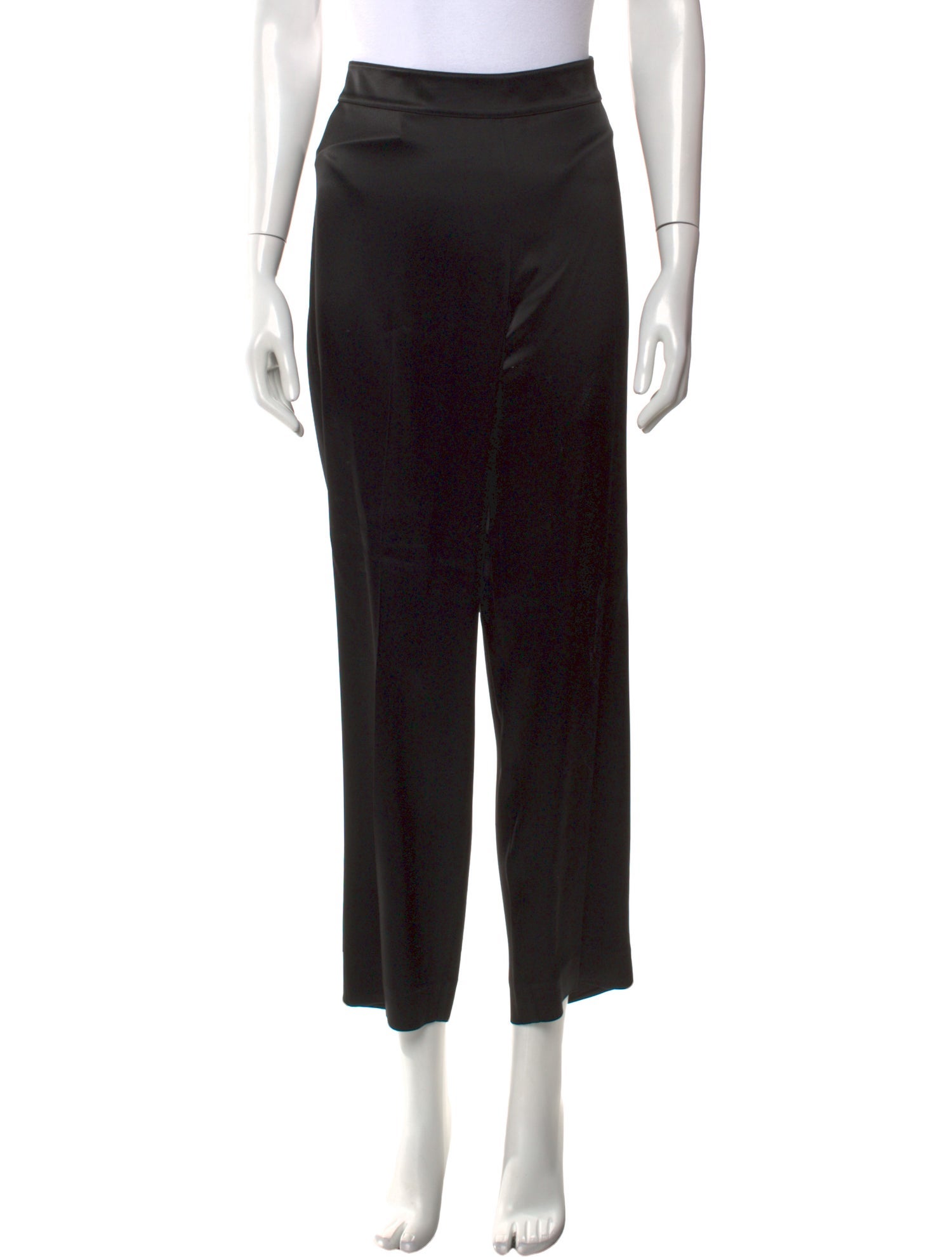 St. John Caviar Wide Leg Pants