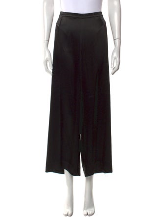St. John Caviar Wide Leg Pants