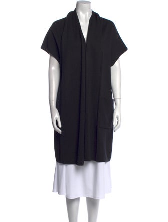 St. John Caviar V-Neck Sweater