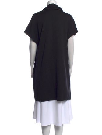 St. John Caviar V-Neck Sweater