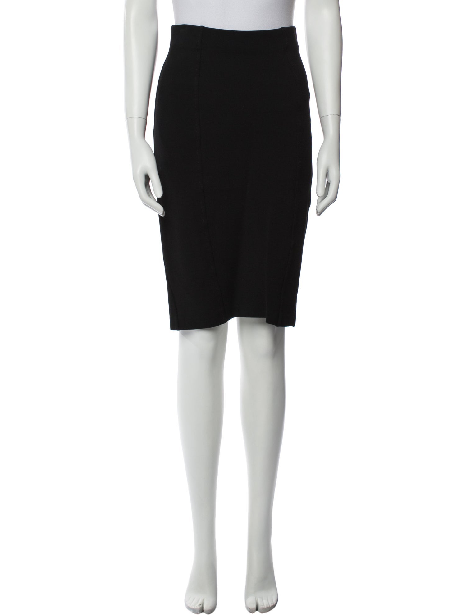 St. John Caviar Knee-Length Skirt