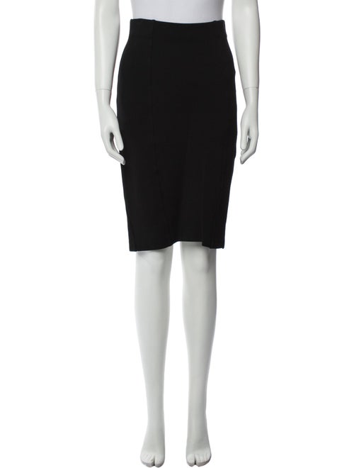 St. John Caviar Knee-Length Skirt