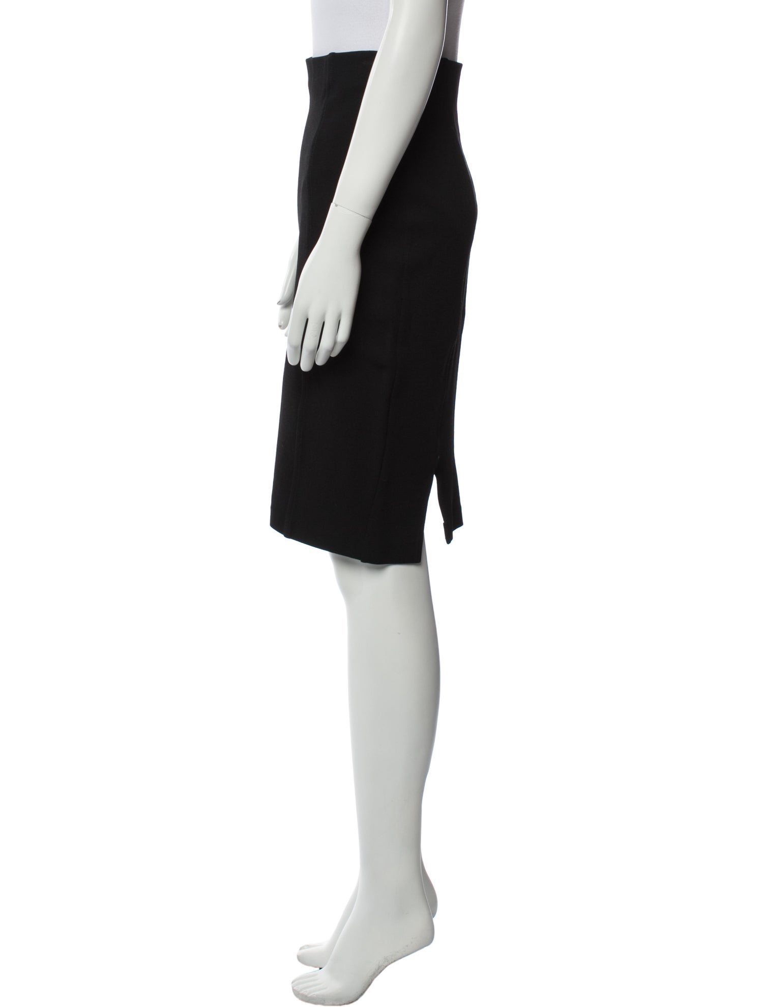 St. John Caviar Knee-Length Skirt