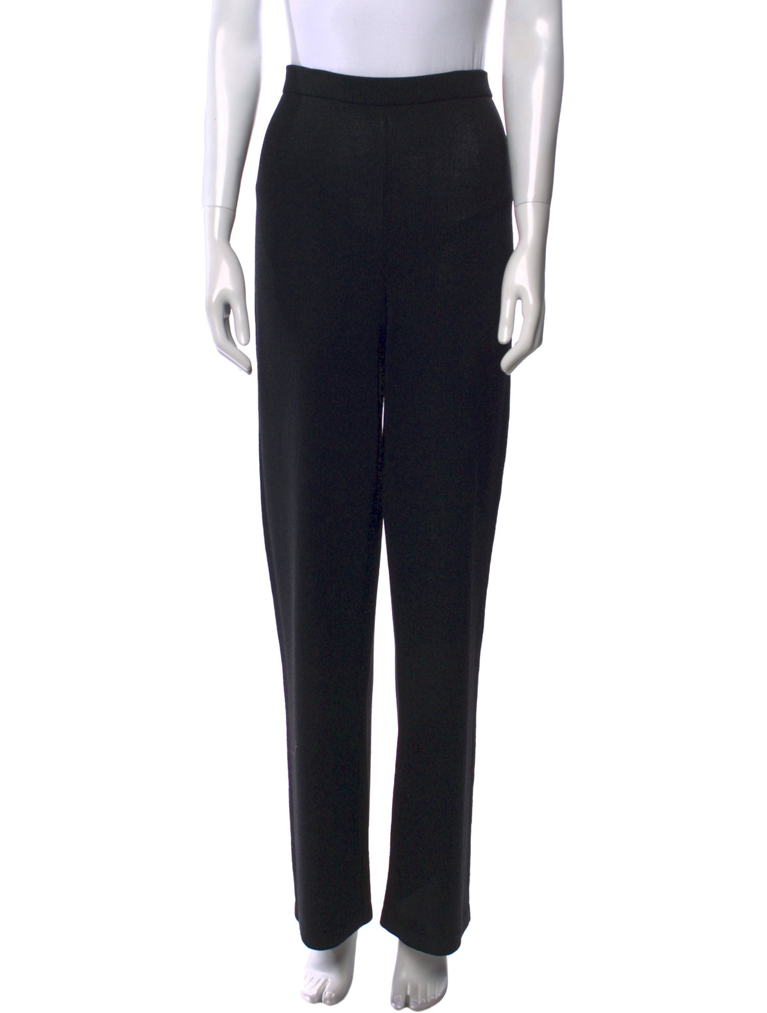 St. John Caviar Wide Leg Pants