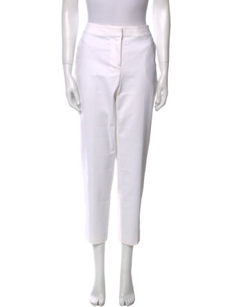 St. John Caviar Straight Leg Pants