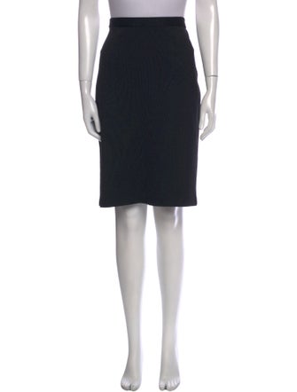St. John Caviar Knee-Length Skirt