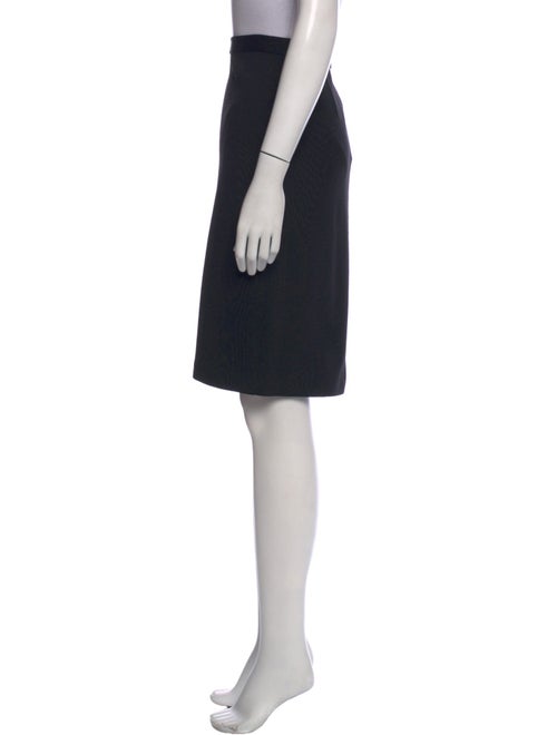 St. John Caviar Knee-Length Skirt