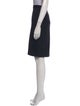 St. John Caviar Knee-Length Skirt