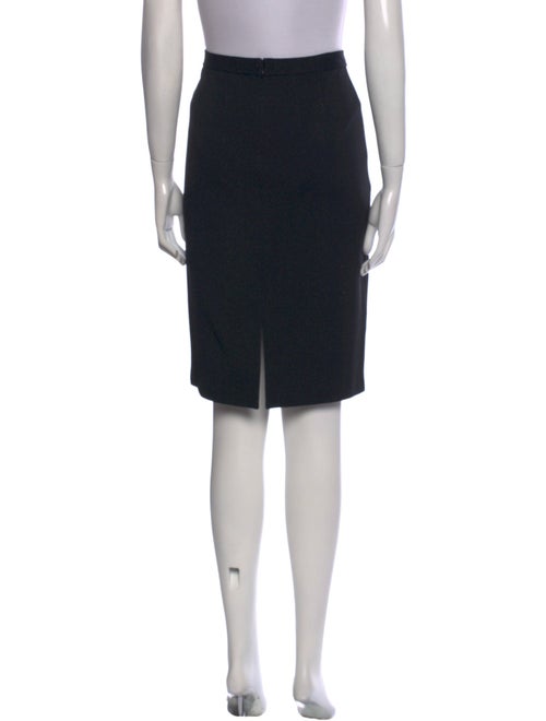 St. John Caviar Knee-Length Skirt