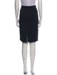 St. John Caviar Knee-Length Skirt