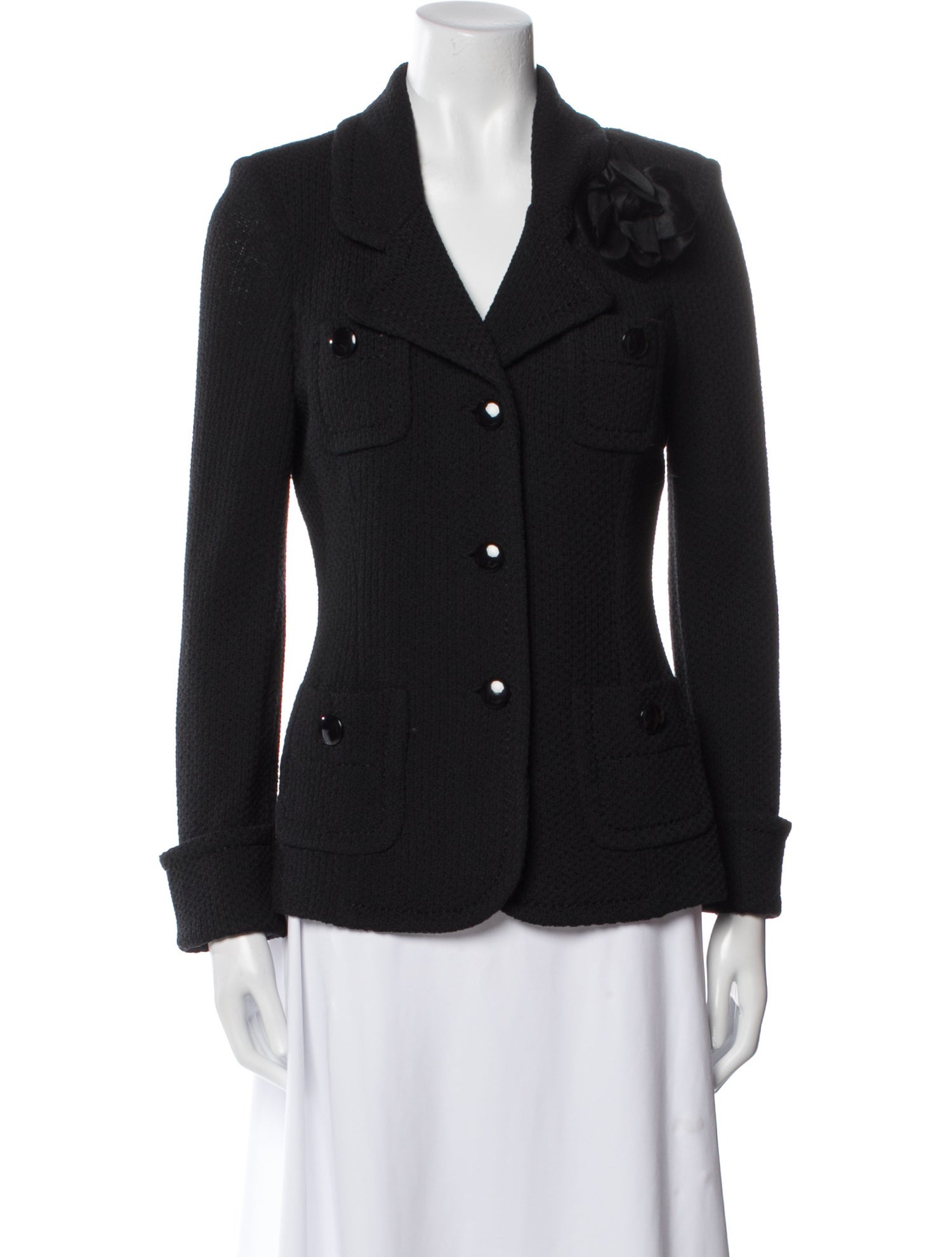 St. John Caviar Wool Blazer w/ Tags