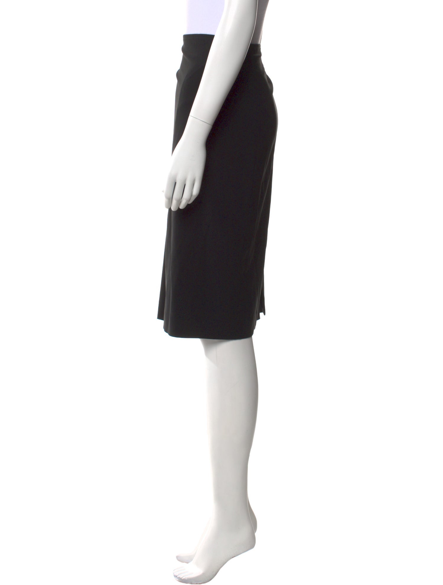 St. John Caviar Knee-Length Skirt
