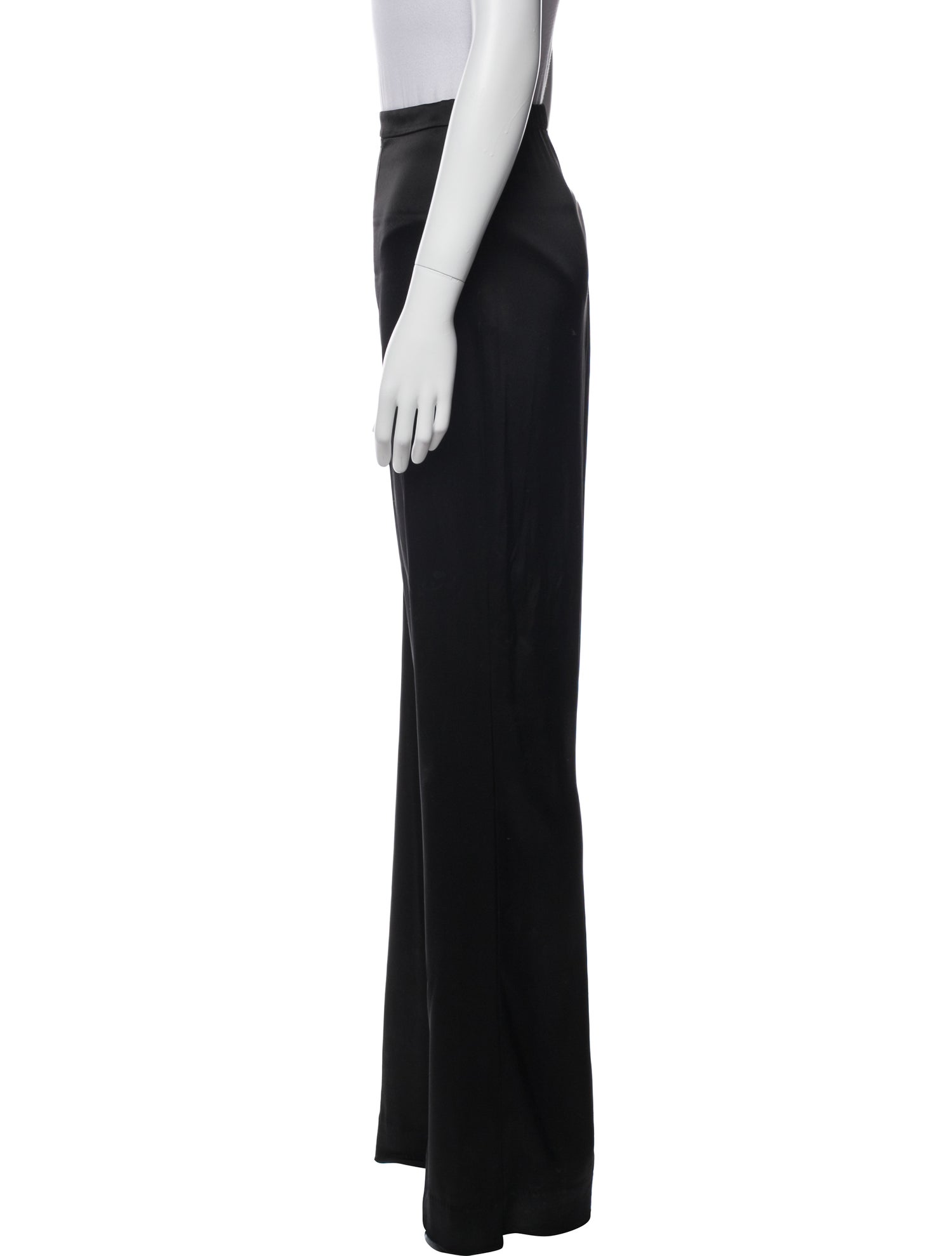 St. John Caviar Wide Leg Pants