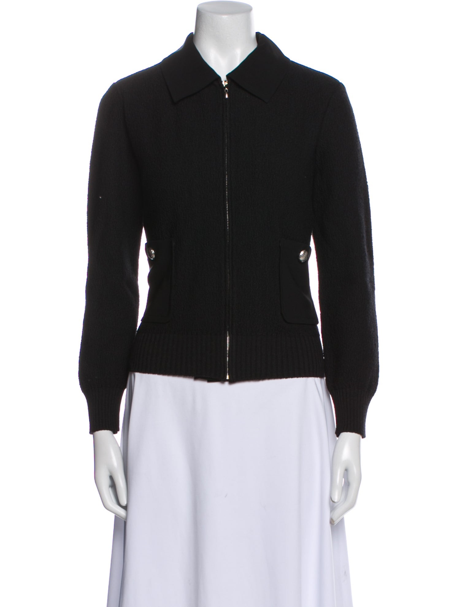 St. John Caviar Wool Jacket