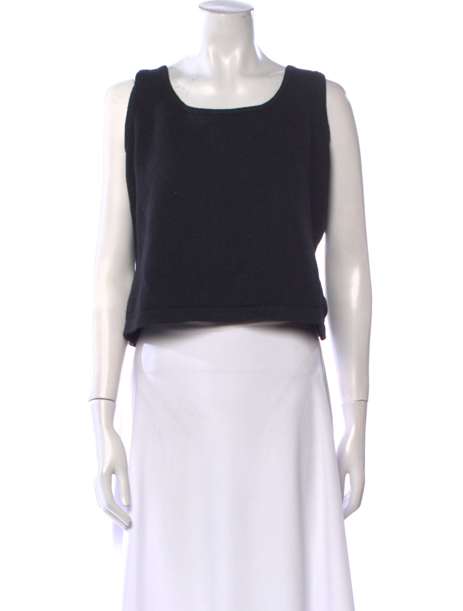 St. John Caviar Wool Scoop Neck Sweater