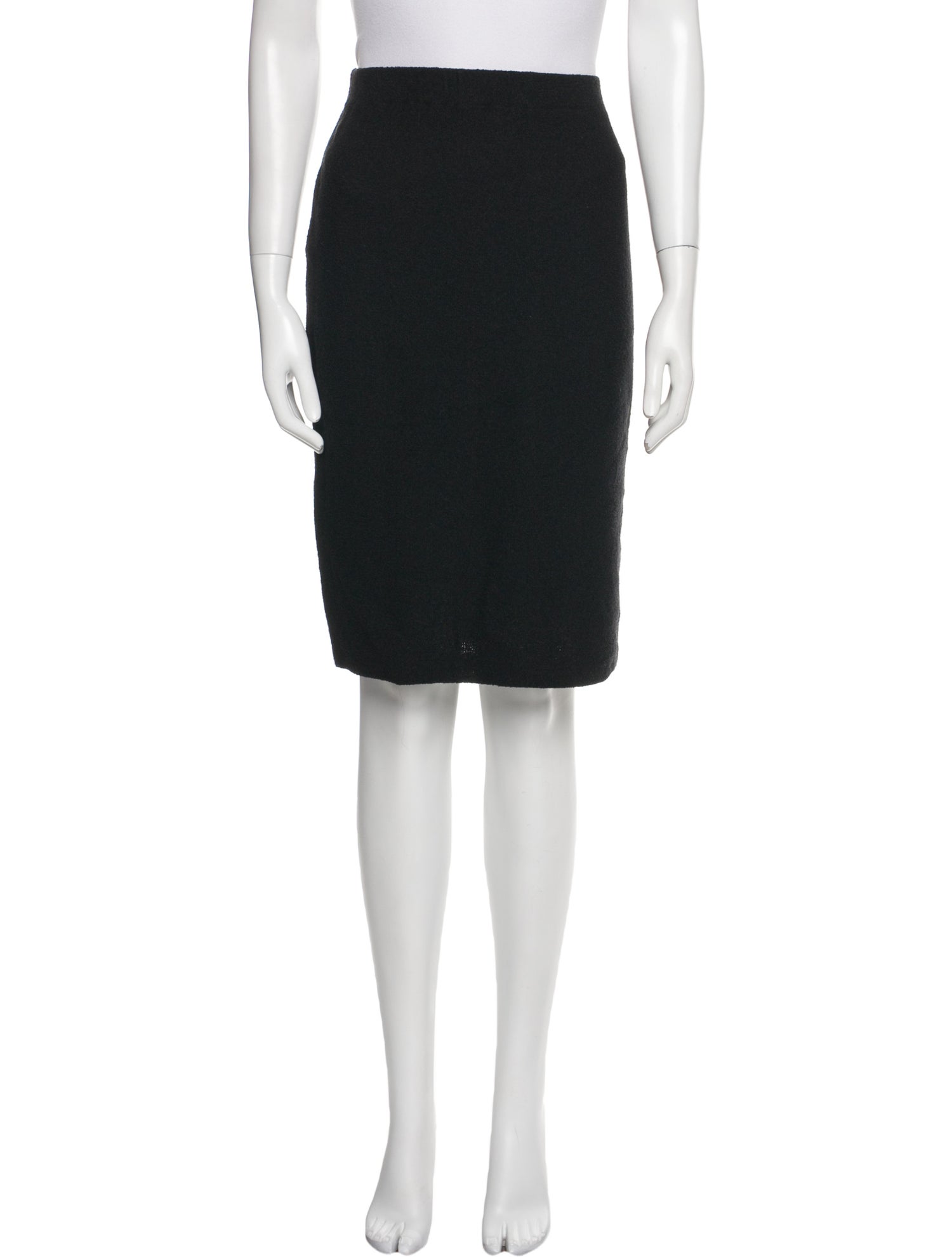St. John Caviar Knee-Length Skirt