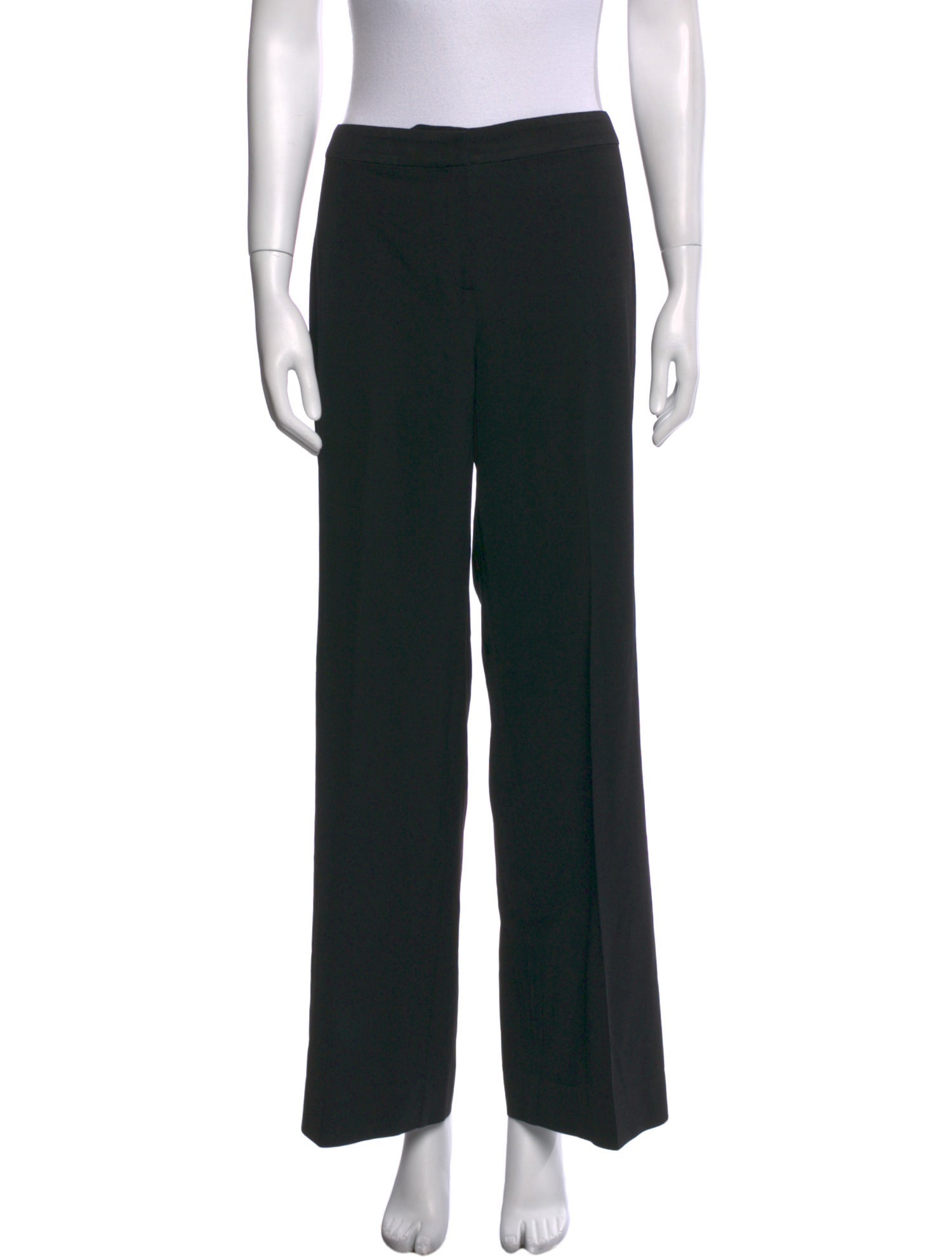 St. John Caviar Wide Leg Pants
