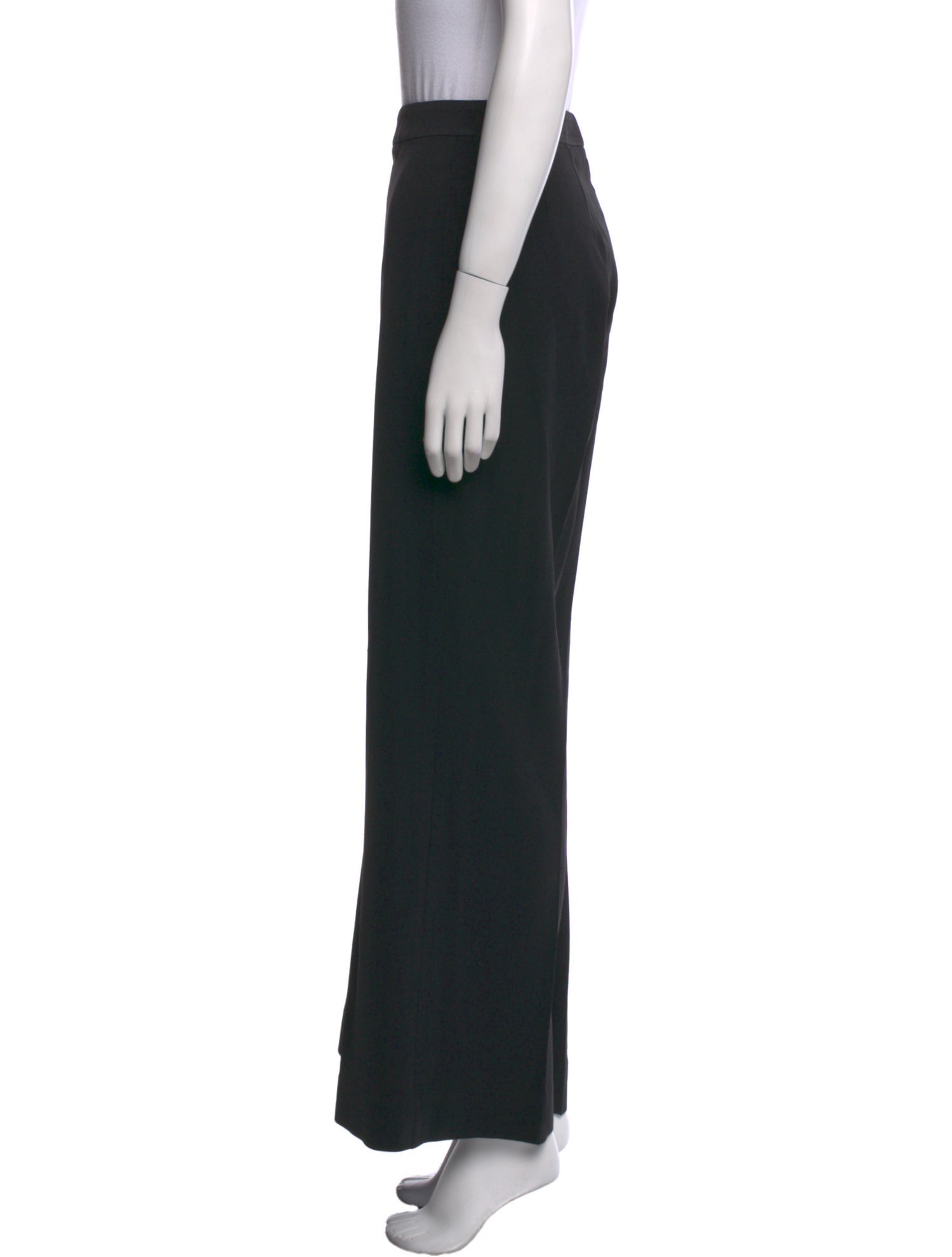 St. John Caviar Wide Leg Pants