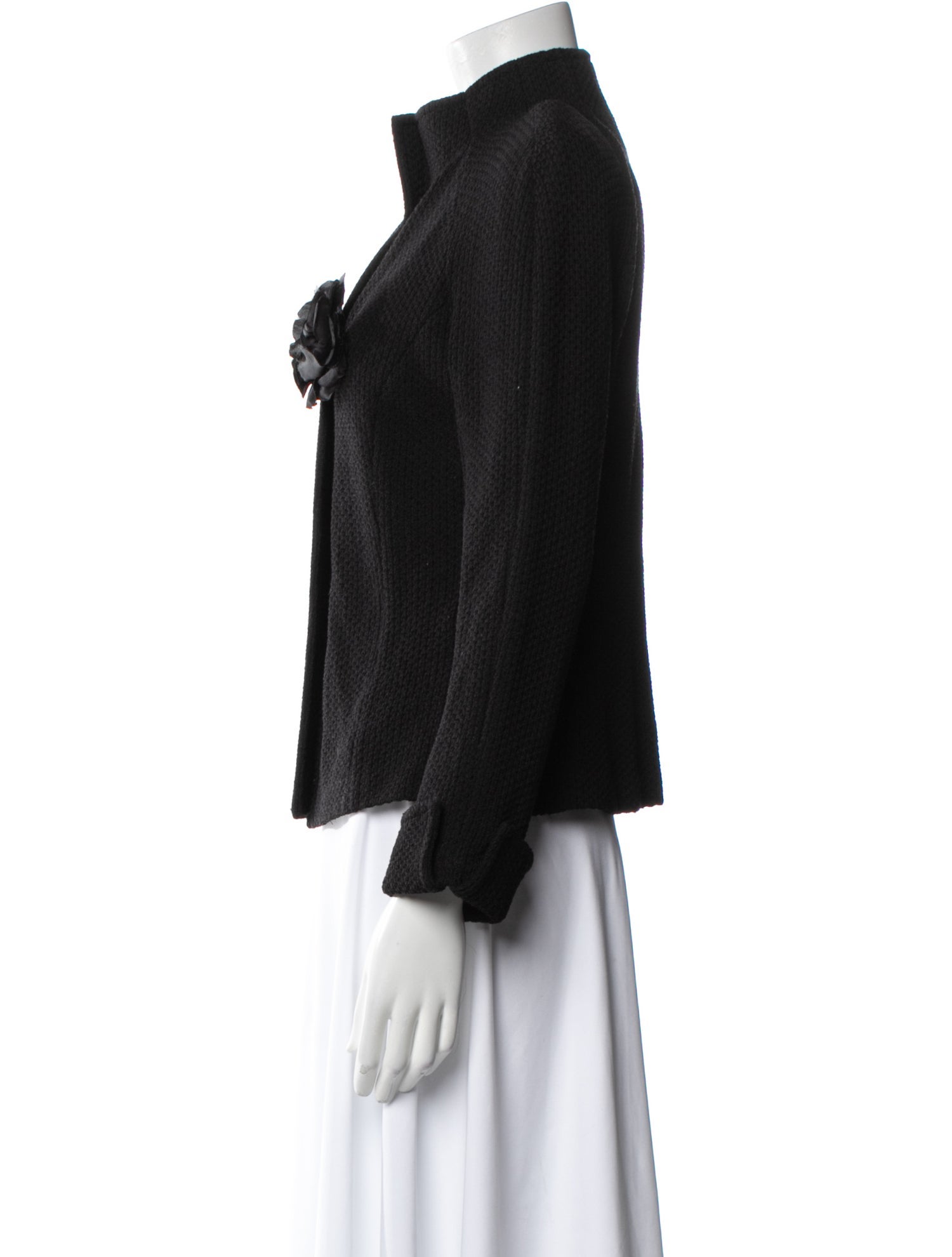 St. John Caviar Wool Evening Jacket