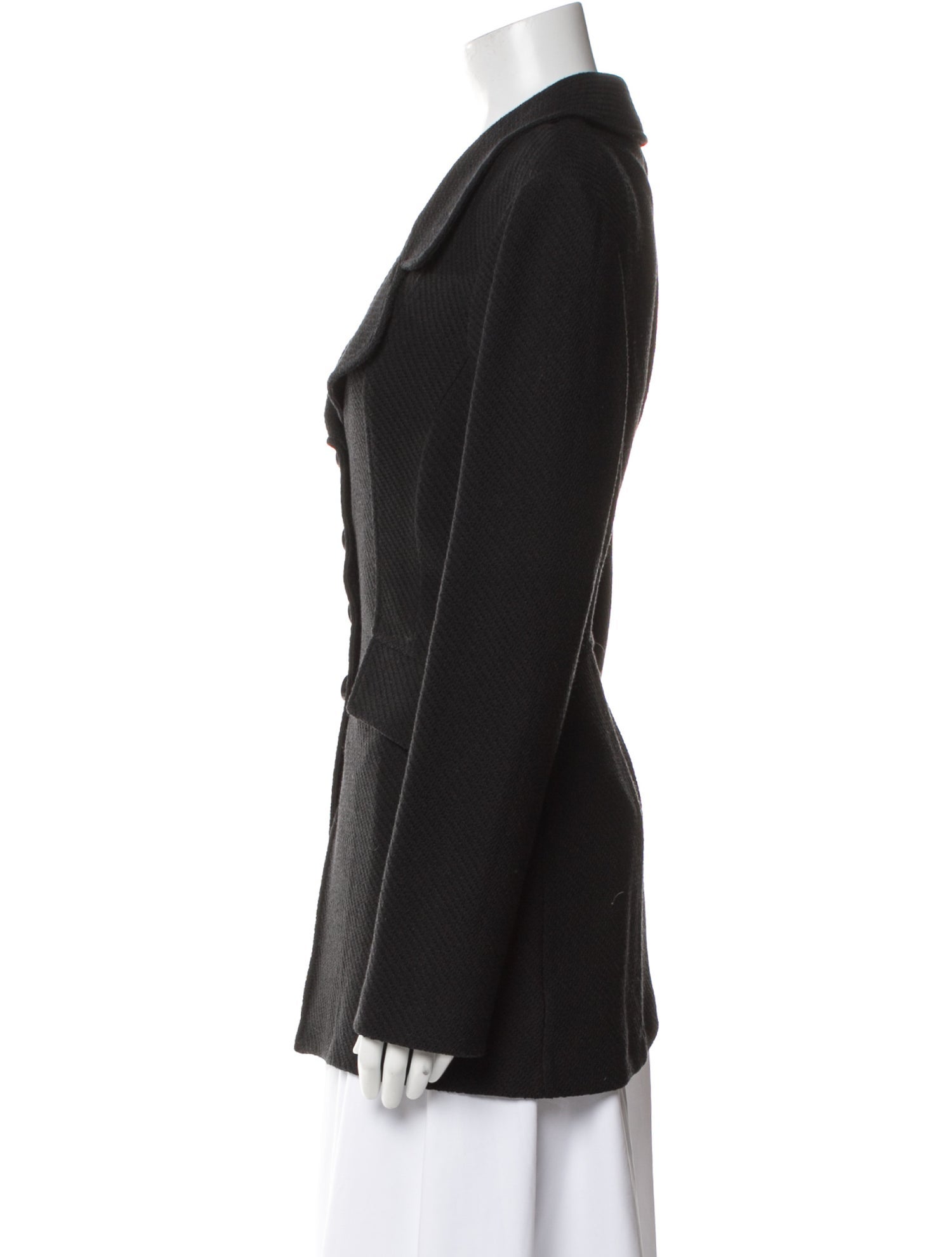 St. John Caviar Wool Blazer