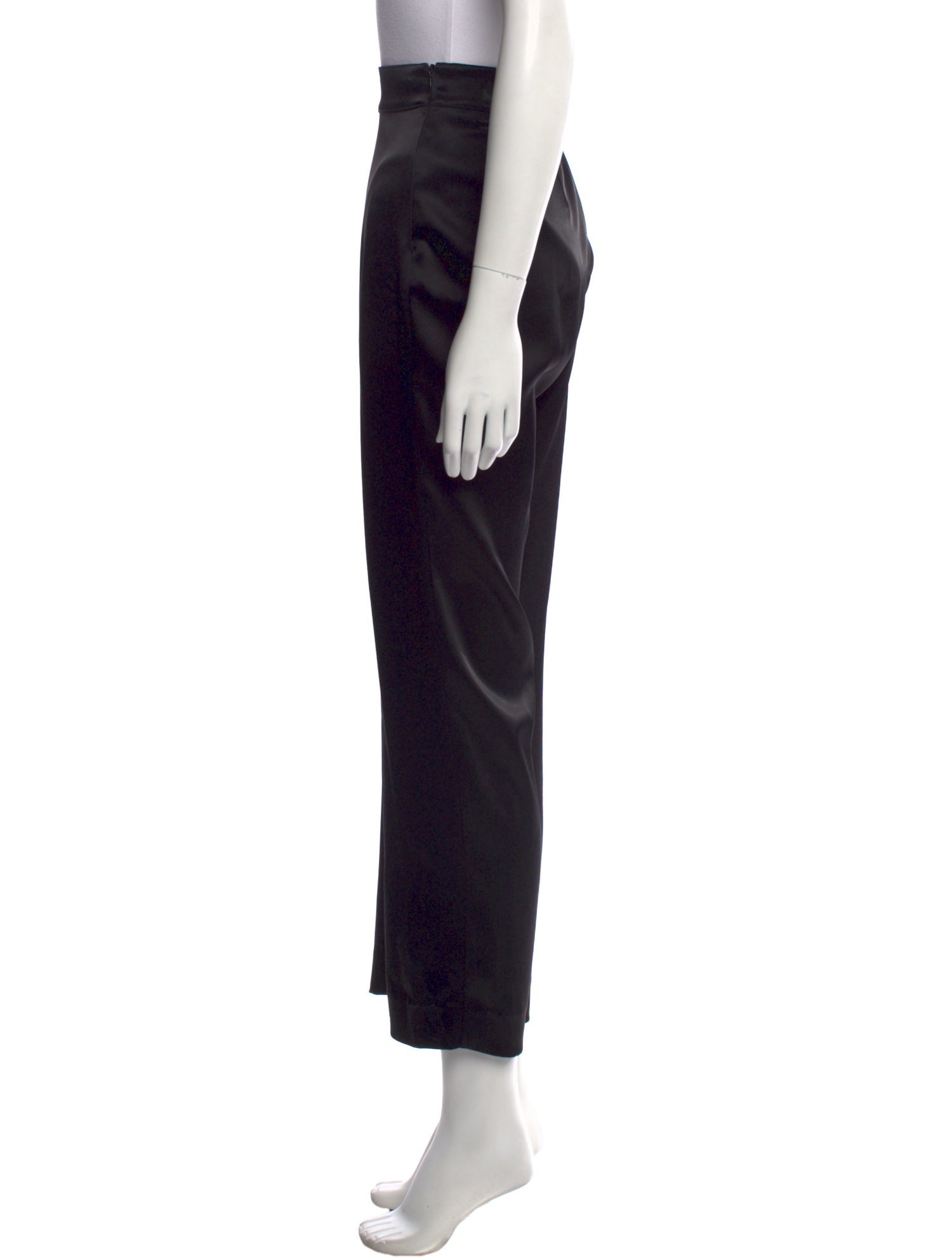 St. John Caviar Wide Leg Pants