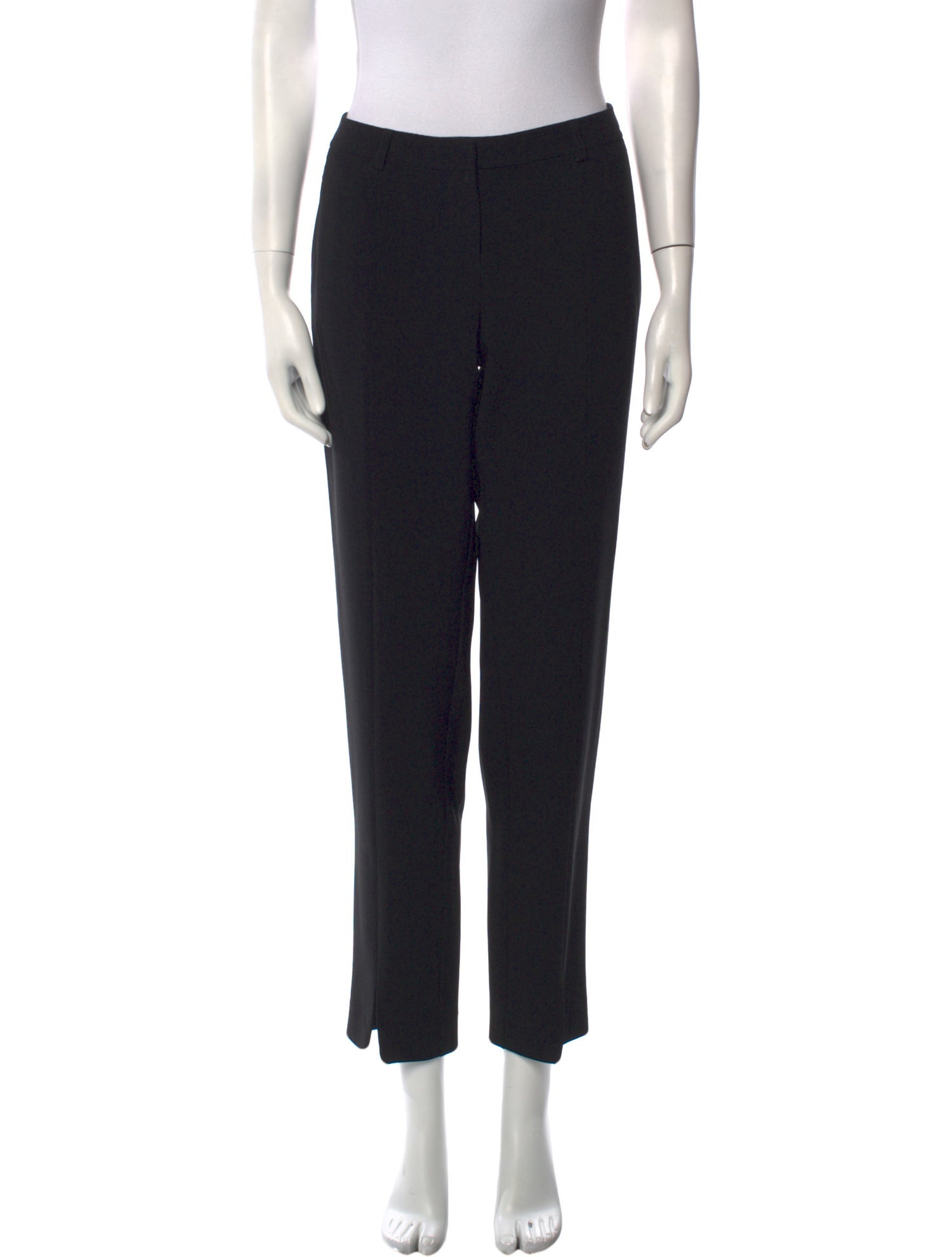 St. John Caviar Straight Leg Pants
