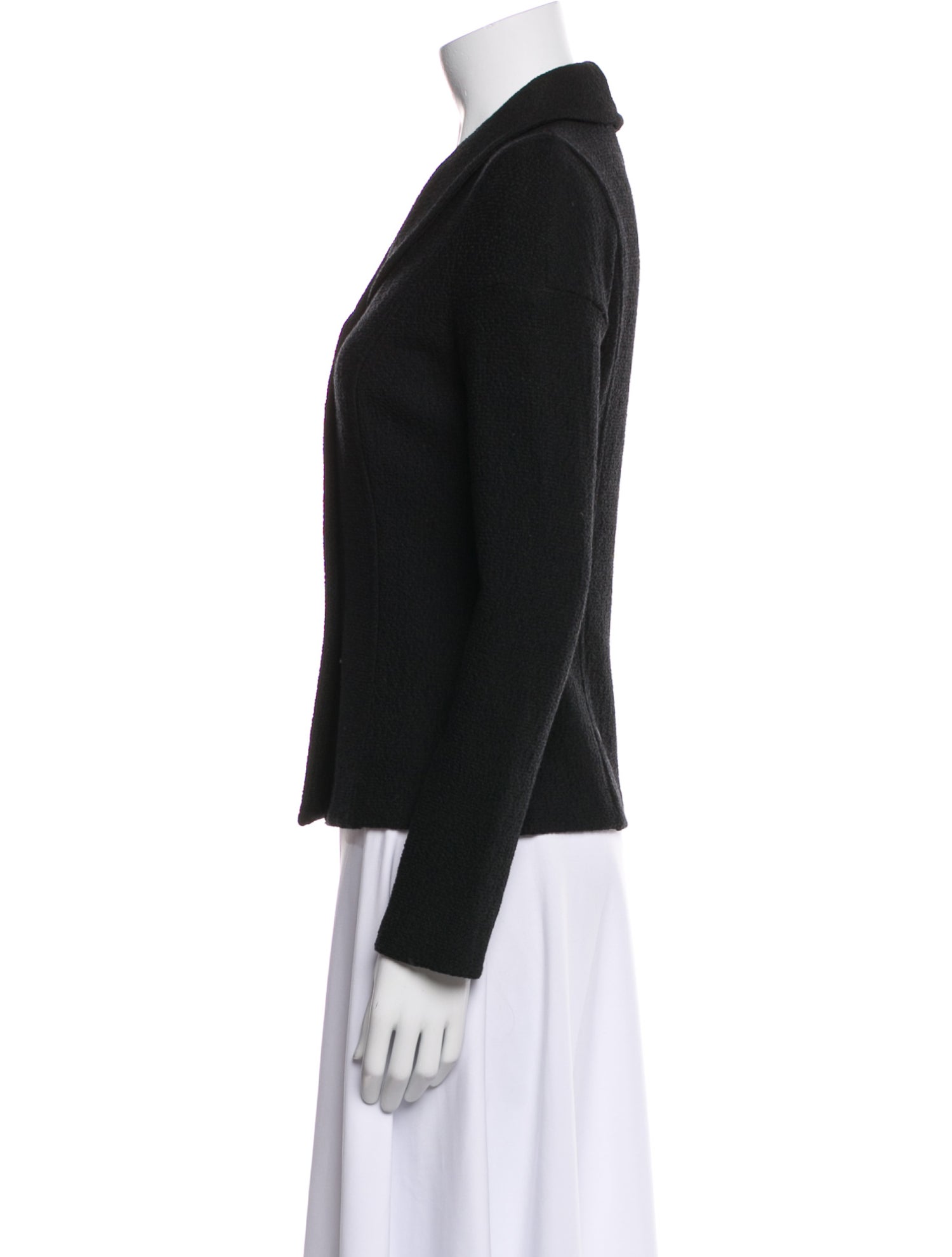 St. John Caviar Wool Blazer