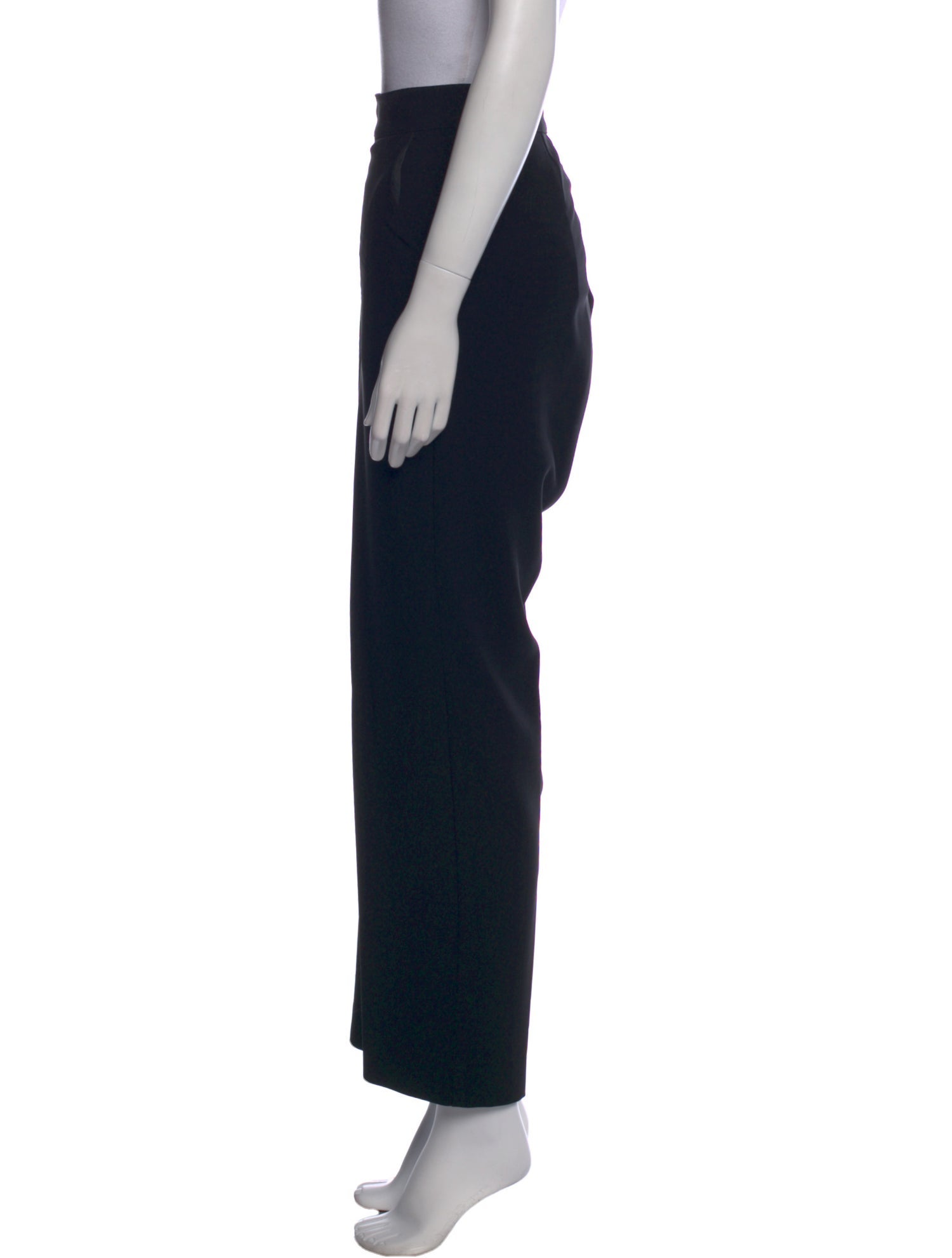 St. John Caviar Wide Leg Pants