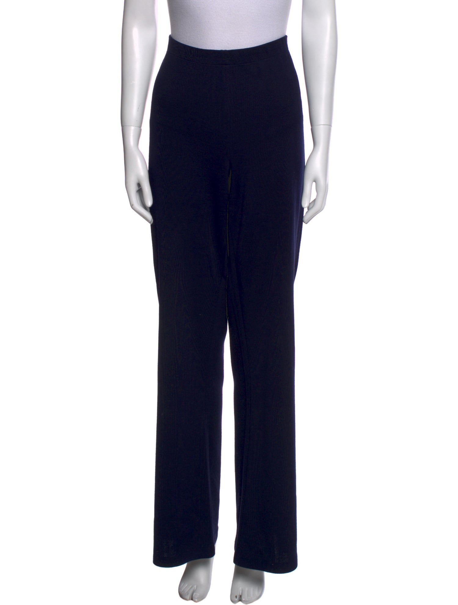 St. John Caviar Wide Leg Pants