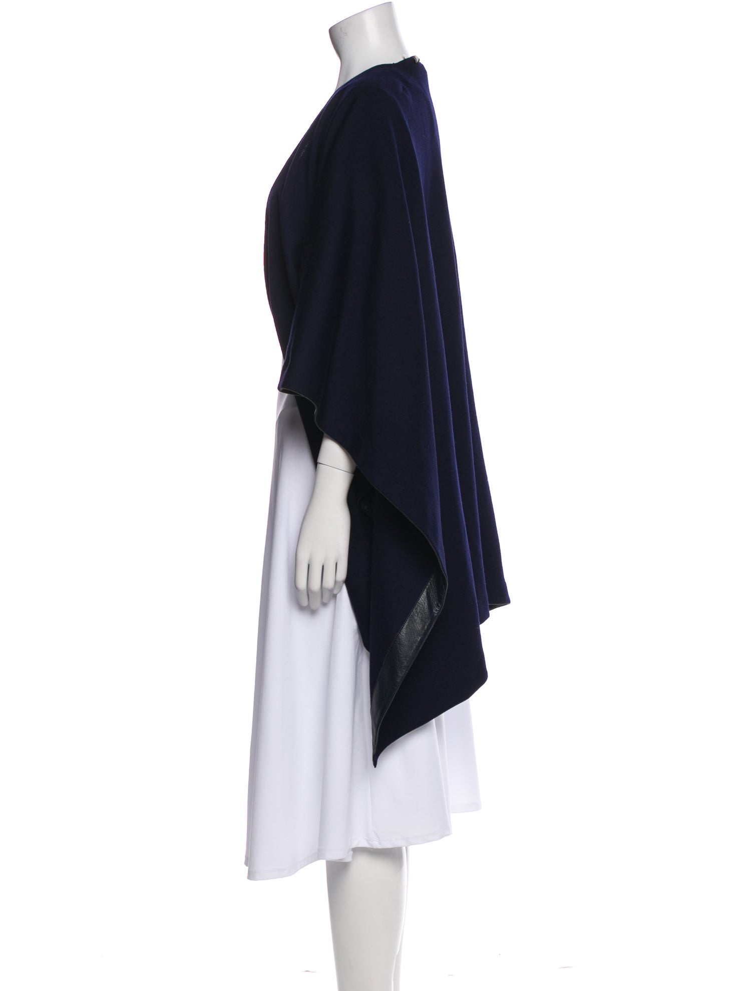 St. John Caviar Wool Shawl