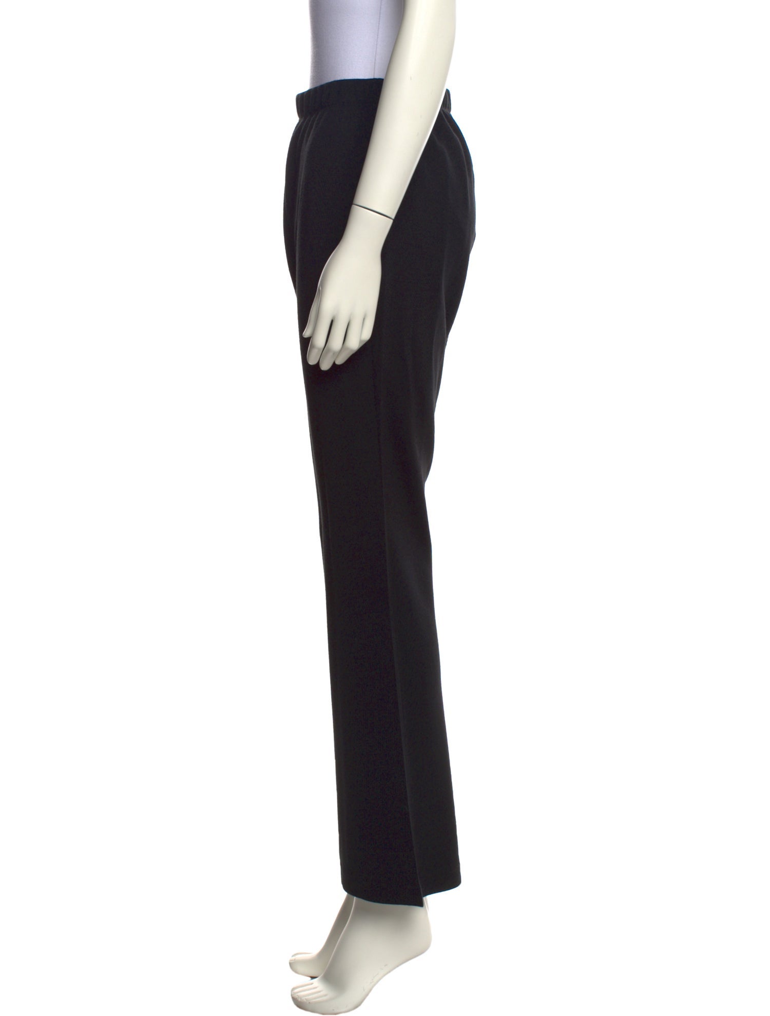 St. John Caviar Flared Pants