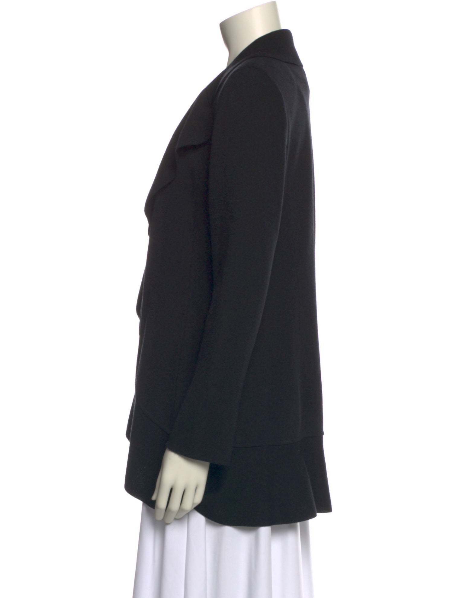 St. John Caviar Open Front Sweater